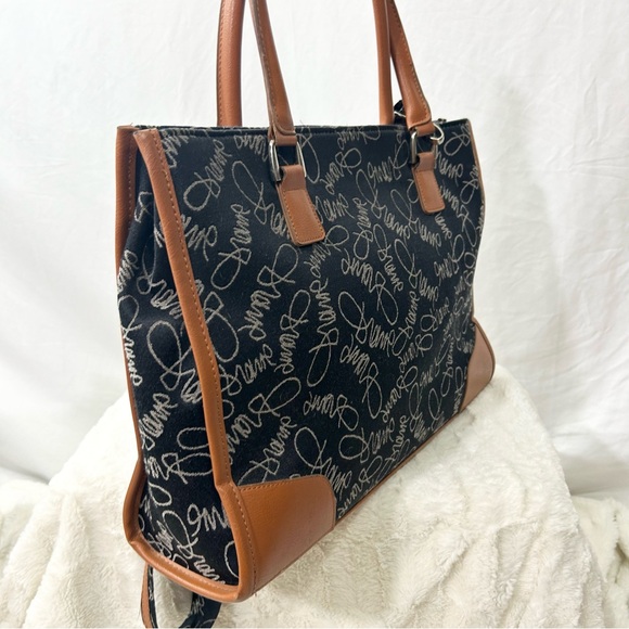 Diane Von Furstenberg XL DVF Studio vintage all over print bag - Picture 5 of 9